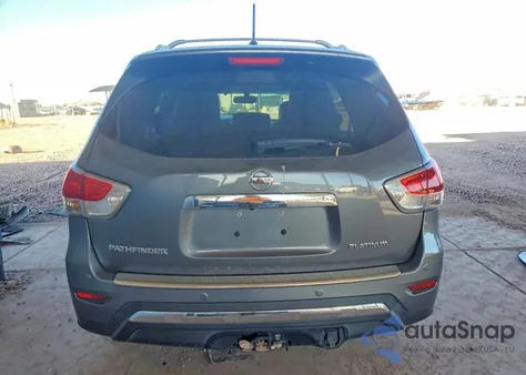 2016 Nissan Pathfinder S z USA, uszkodzony, nr VIN 5N1AR2MN5GC657053